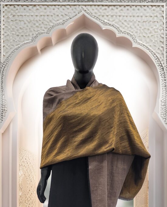 Shawl Reversible Pashmina Zari