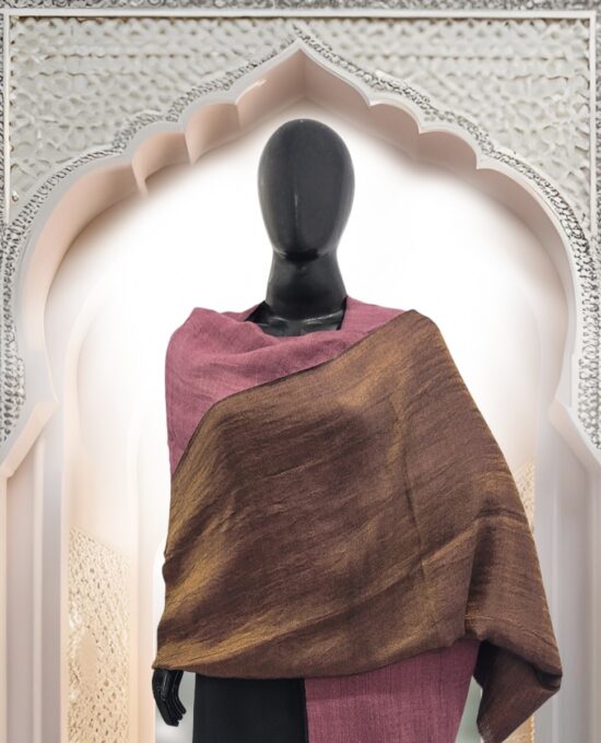 Shawl Reversible Pashmina Zari
