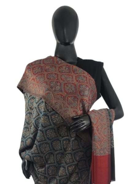 Shawl Kani Reversible