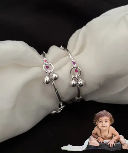 Silver Baby Bangle