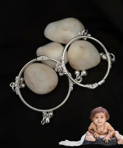 Silver Baby Bangle