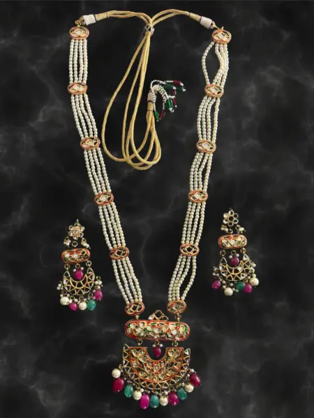 Necklace Set Meenakari