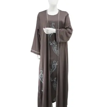Abaya Designer Silk 1