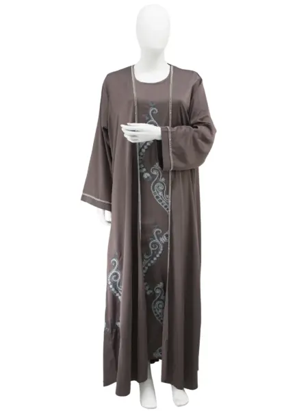 Abaya Designer Silk 1