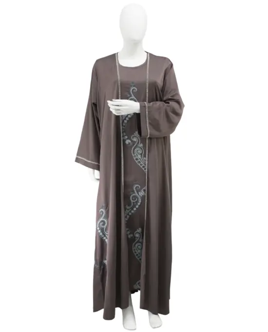 Abaya Designer Silk 1