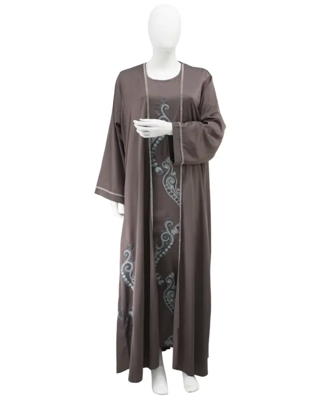Abaya Designer Silk 1