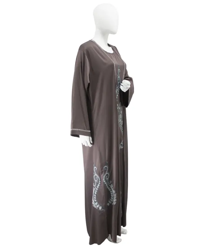 Abaya Designer Silk 2