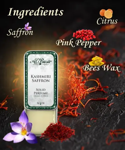 Solid Perfume Kashmiri Saffron