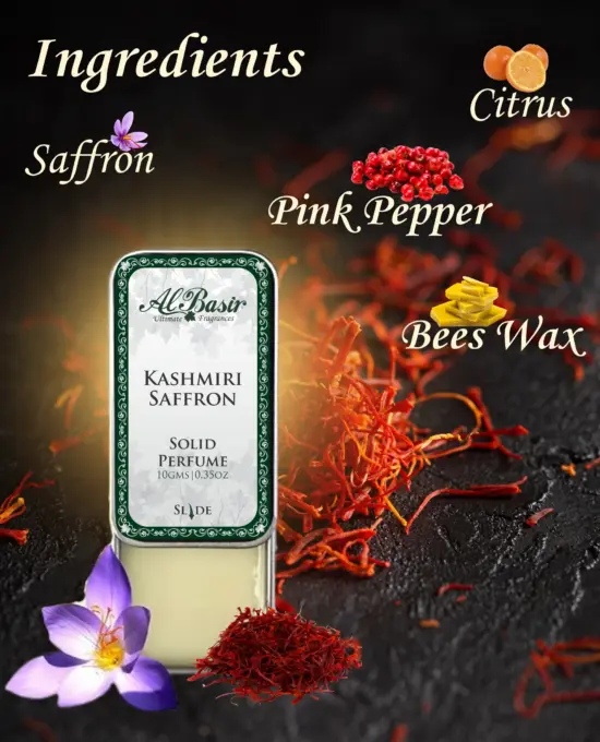 Solid Perfume Kashmiri Saffron