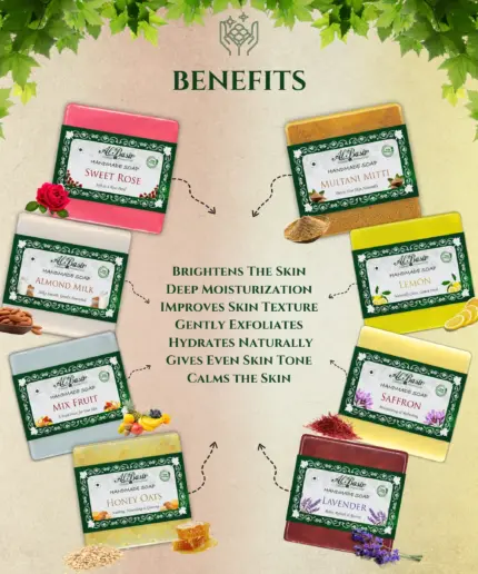 Soap Handmade Pack of 8