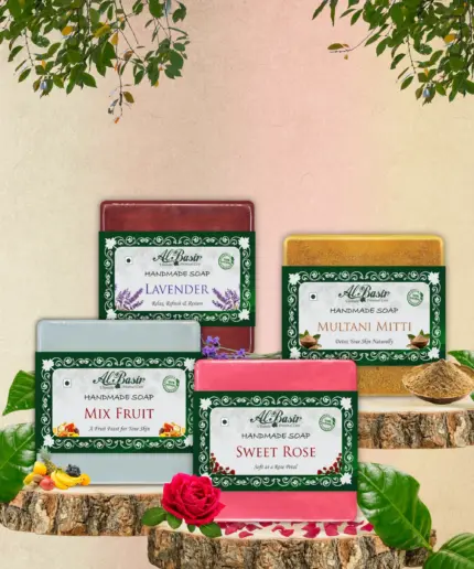 Soap Natural Handmade Set Of 4