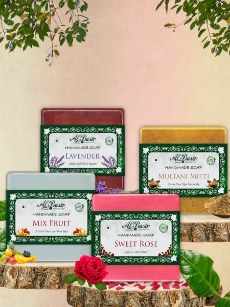 Soap Natural Handmade Set Of 4