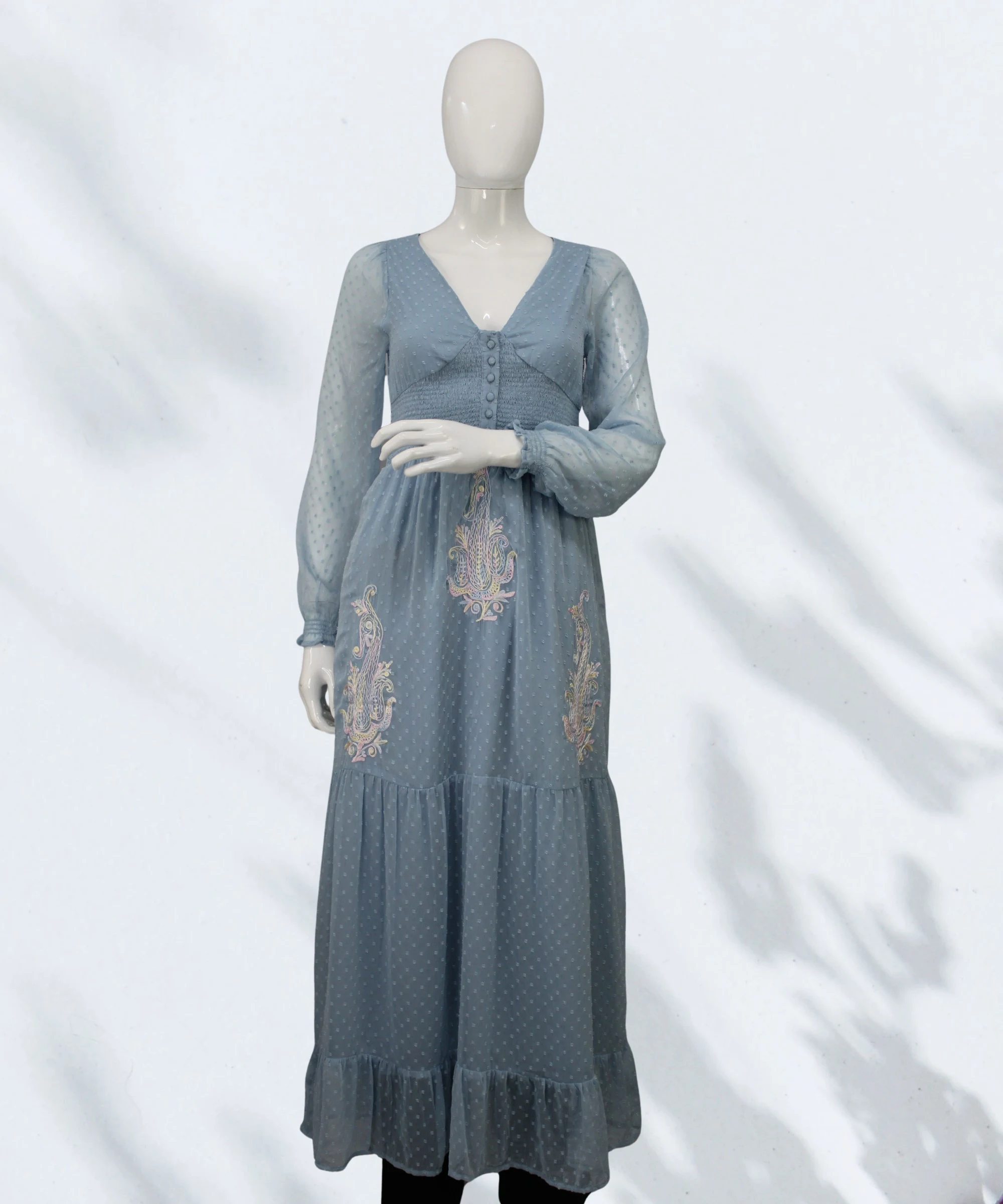 Dress Georgette Aari 1 Dress Georgette Aari - Image 1