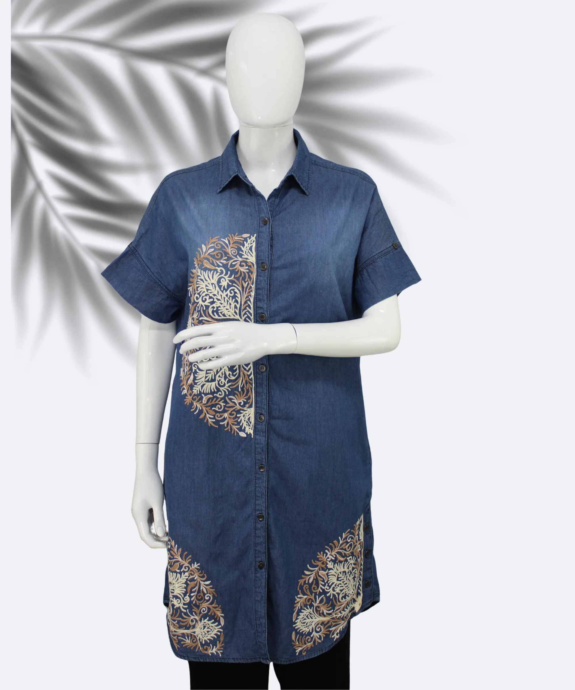 Shirt Denim Aari 1 Shirt Denim Aari - Image 1