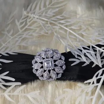 Ring Floral Silver 1