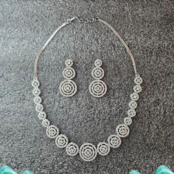 Necklace Set Aqua Stone