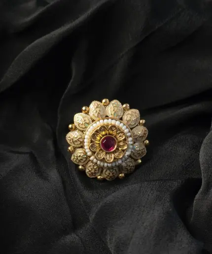 Ring Floral Meena