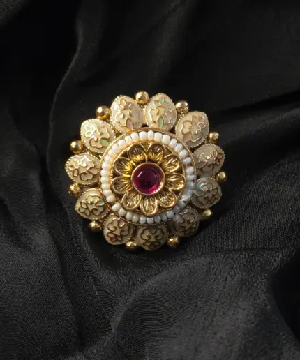 Ring Floral Meena