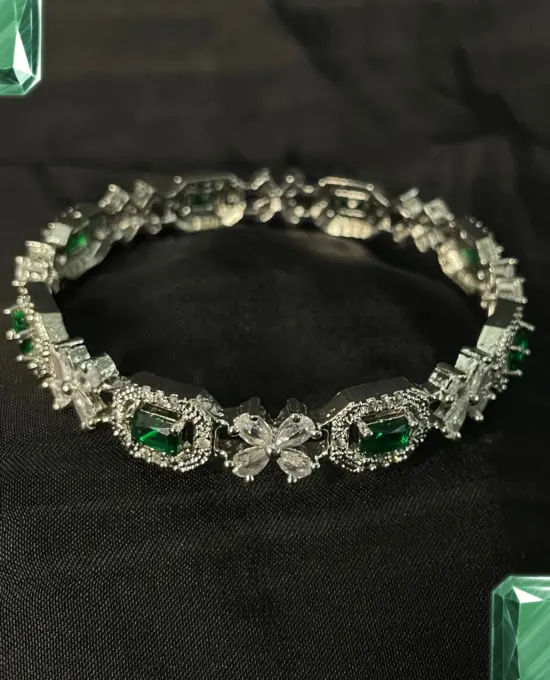 Bangles Emerald Clover