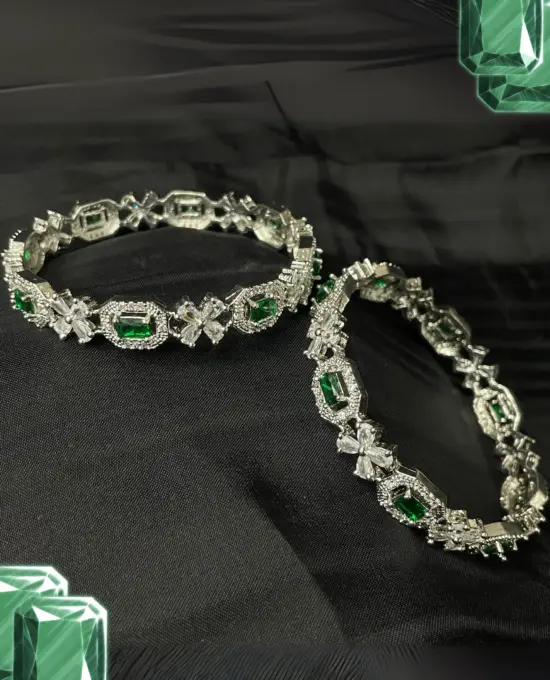 Bangles Emerald Clover