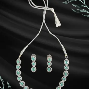 Necklace Set Aqua Zircon