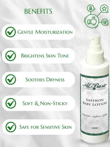 Baby Lotion Saffron