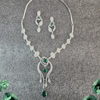 Necklace Set Green Beryl