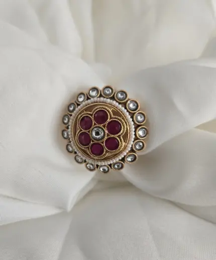 Ring Polki Kundan