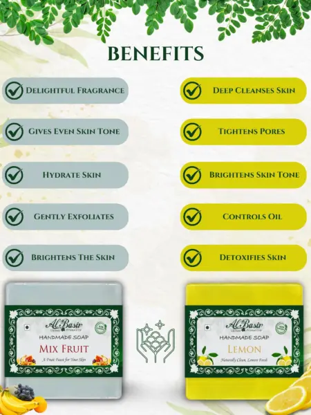 Soap Organic Handmade Duo