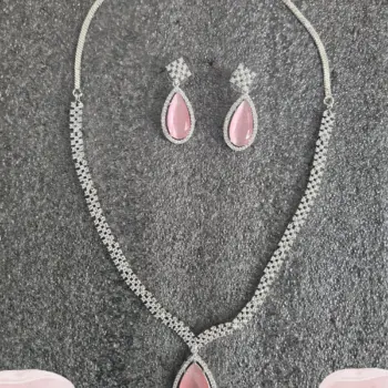 Necklace Set Rhodium