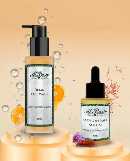 ALBASIR FACE WASH + FACE SERUM COMBO (1)