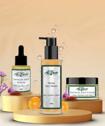 ALBASIR FACE WASH + SERUM + CREAM COMBO (1)