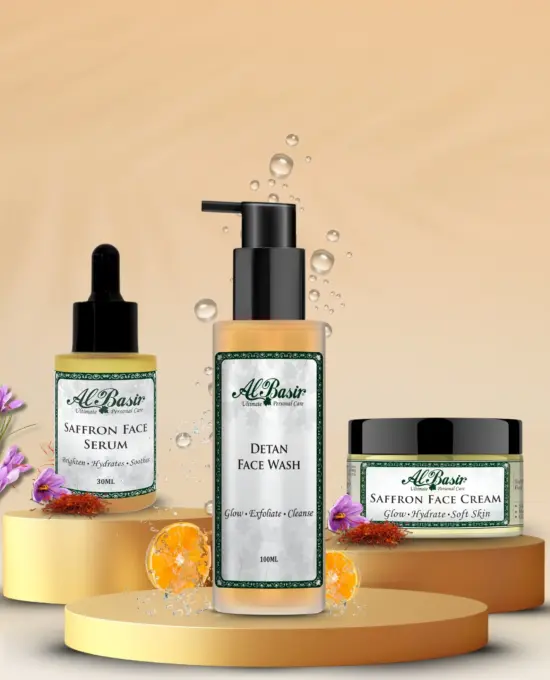 ALBASIR FACE WASH + SERUM + CREAM COMBO (1)