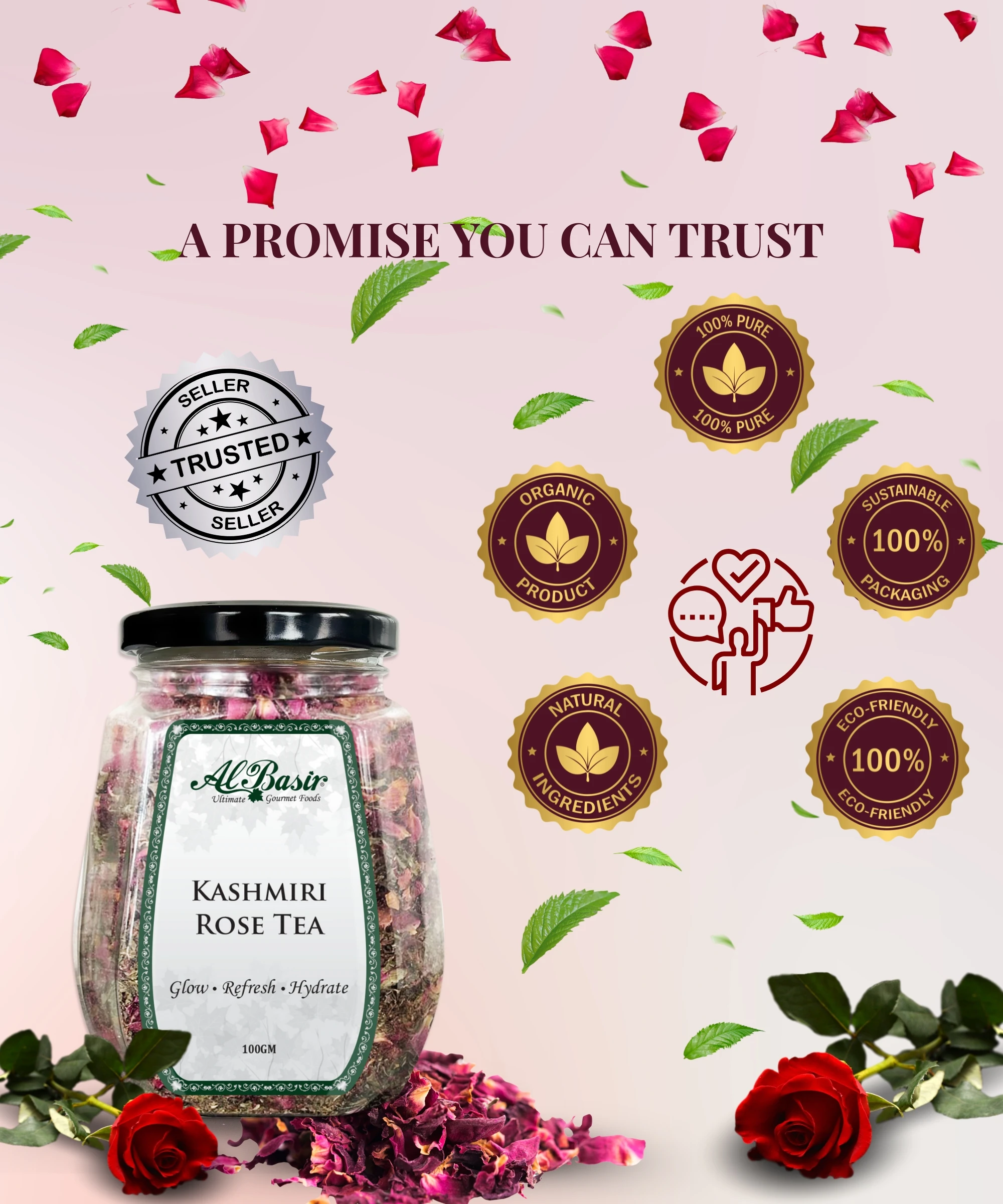 ALBASIR KASHMIRI ROSE TEA 8