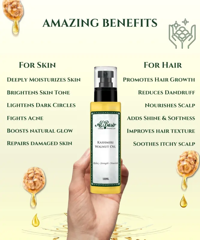 ALBASIR PURE KASHMIRI WALNUT OIL 2