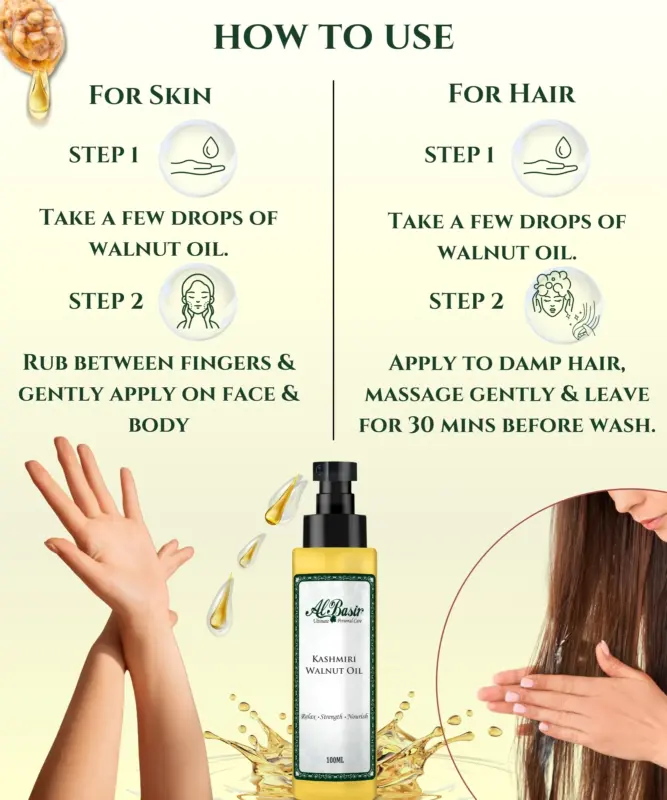 ALBASIR PURE KASHMIRI WALNUT OIL 3