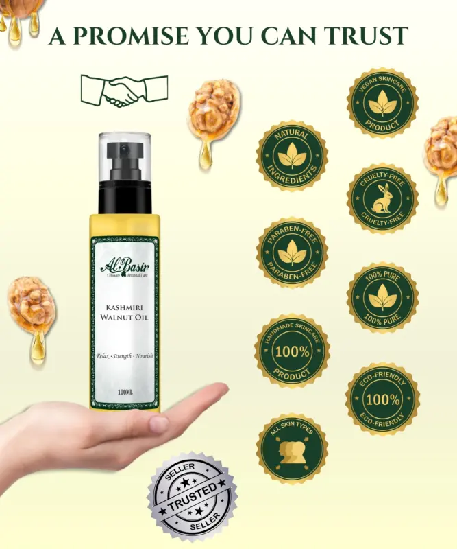 ALBASIR PURE KASHMIRI WALNUT OIL 6