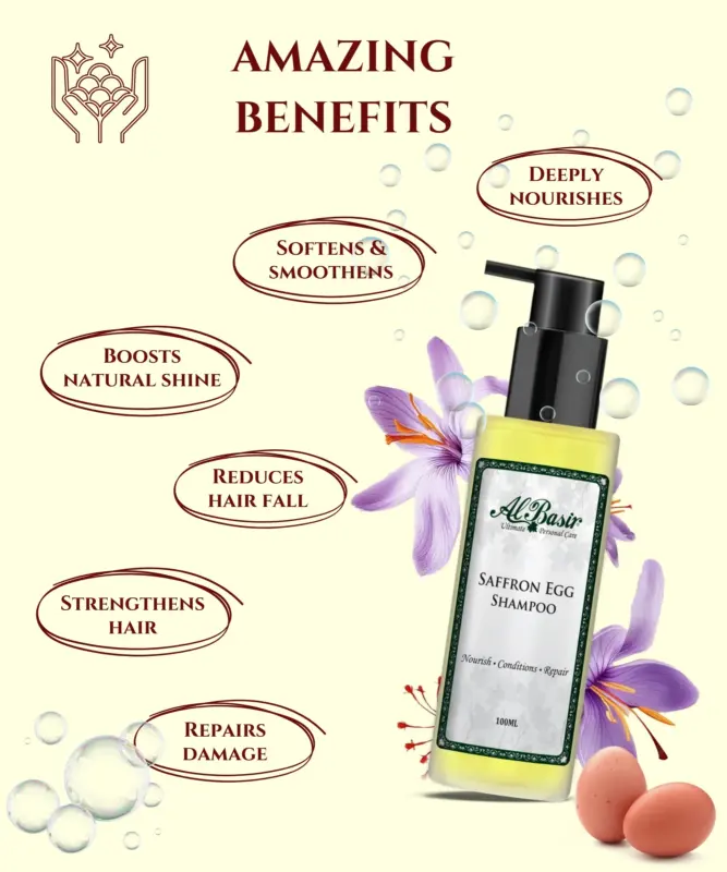 ALBASIR SAFFRON EGG SHAMPOO 2 1