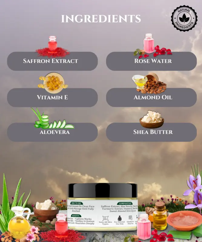 ALBASIR SAFFRON FACE CREAM 3