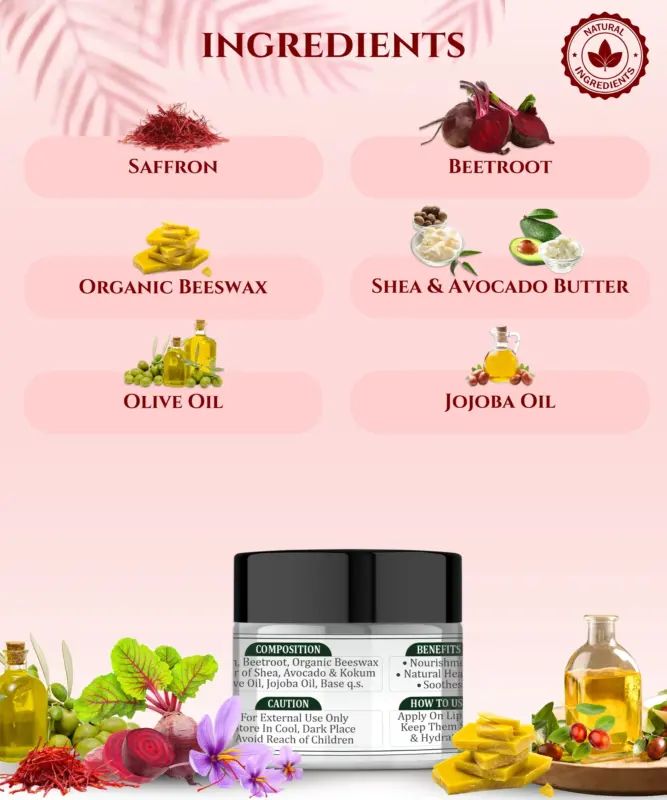 ALBASIR SAFFRON LIP BALM 3 1