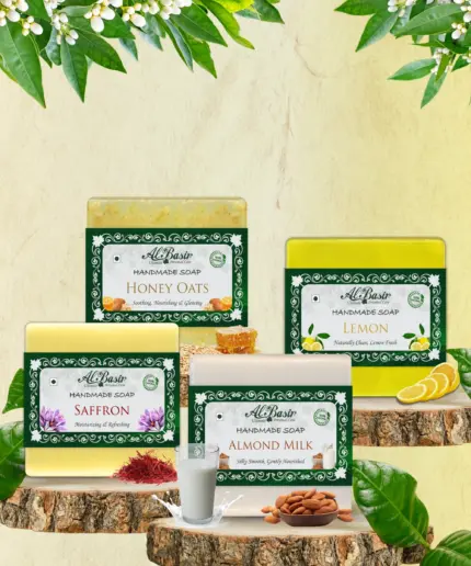 Soap Organic Handmade Set Of 4