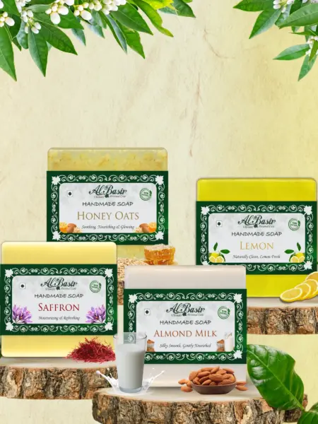 Soap Organic Handmade Set Of 4