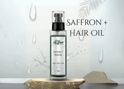 Saffron hair oil