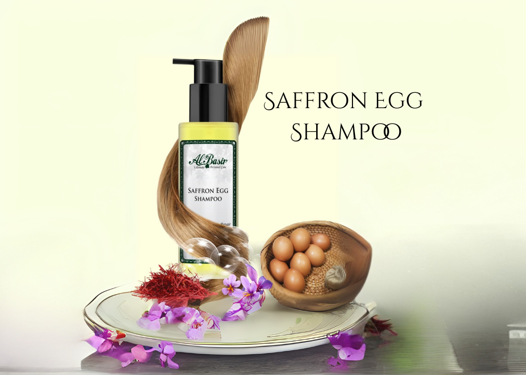 Shampoo egg saffron
