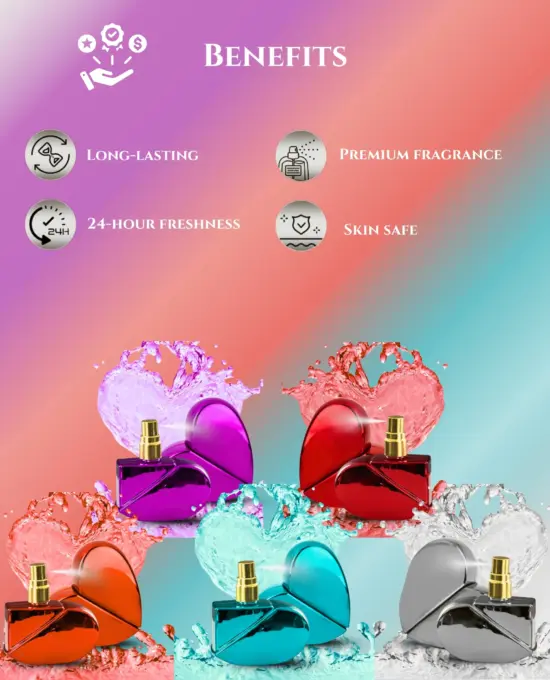 ALBASIR PERFUME UNISEX RUBY RED (PACK OF 5) COMBO (1)