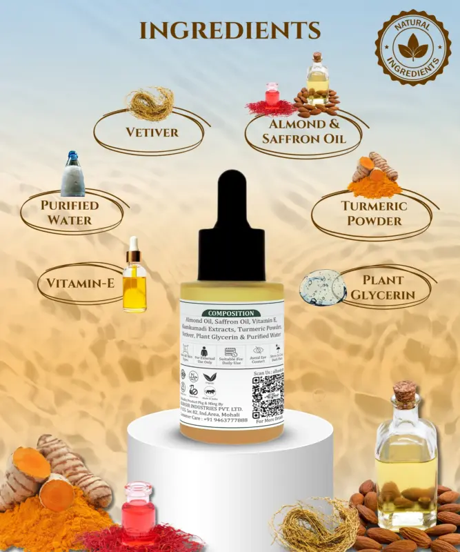 ALBASIR SAFFRON FACE SERUM 4 1 1