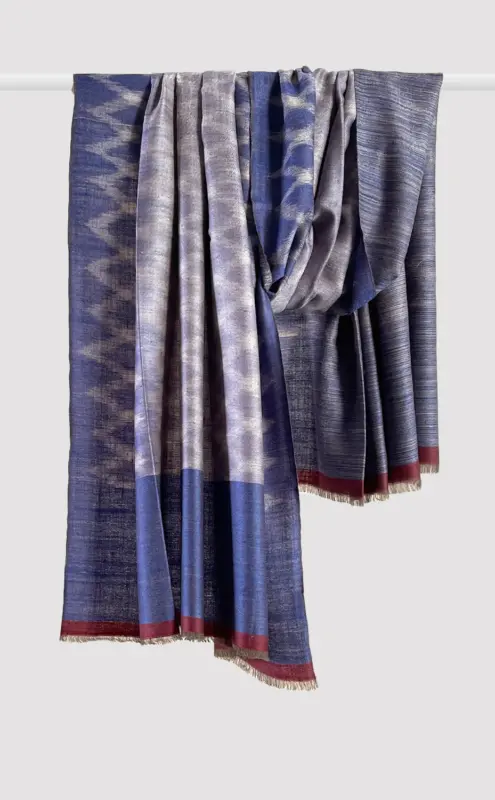 Patterned Shawl Ikat Blog Image