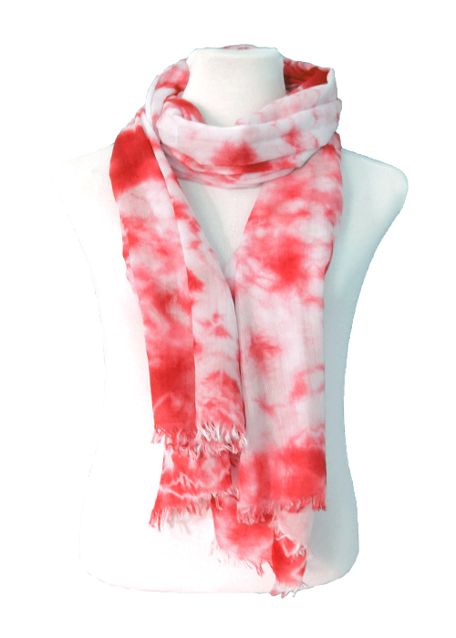 Tie Die Shawl Images