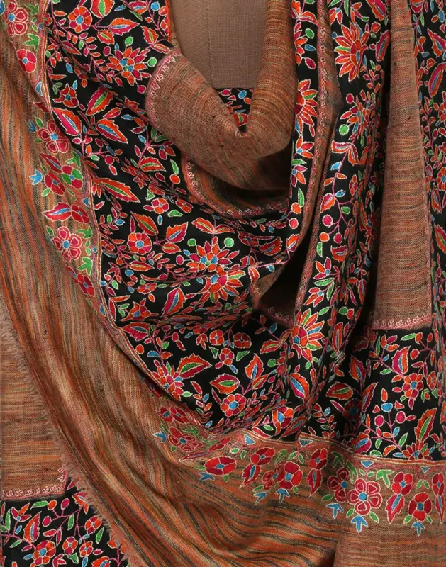 Antique Sozni Work Shawl Blog Image