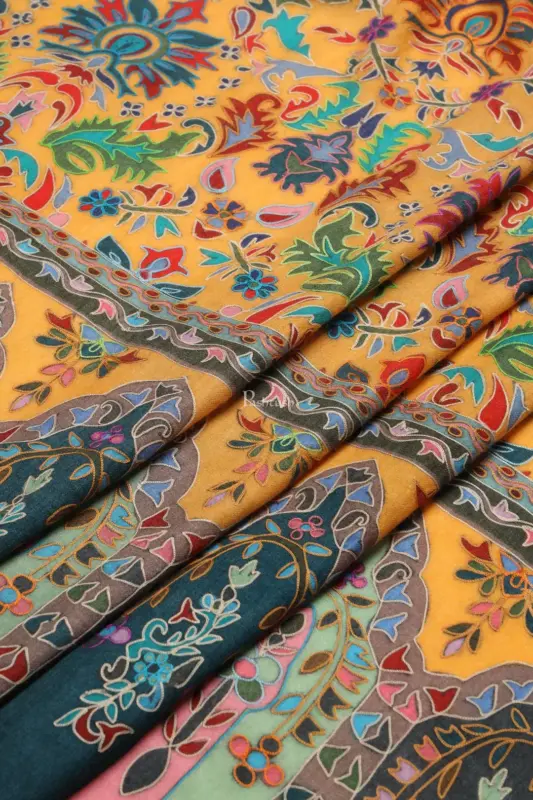 pashtush pashmina pashtush womens extra fine wool shawl kalamkari embroidery design multicolour 43491933225275 1